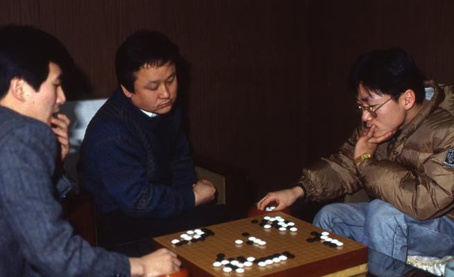 최규병-정현산.89돌풍대결.월간바둑 주최